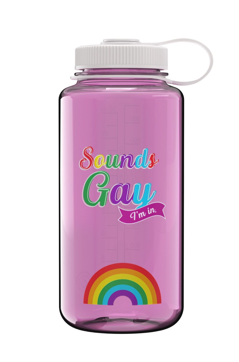 32oz Wide Mouth Pride Bottle - US 4120