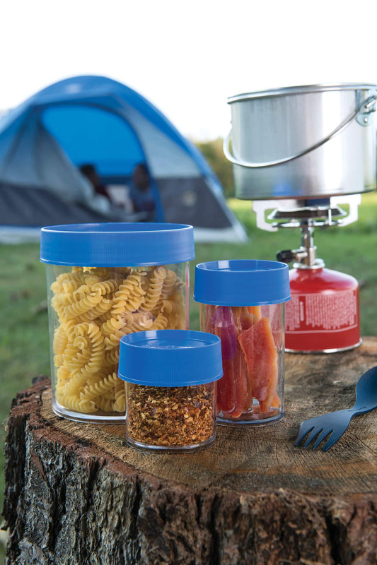 32oz Storage Jar - Blue Lid - US 4711