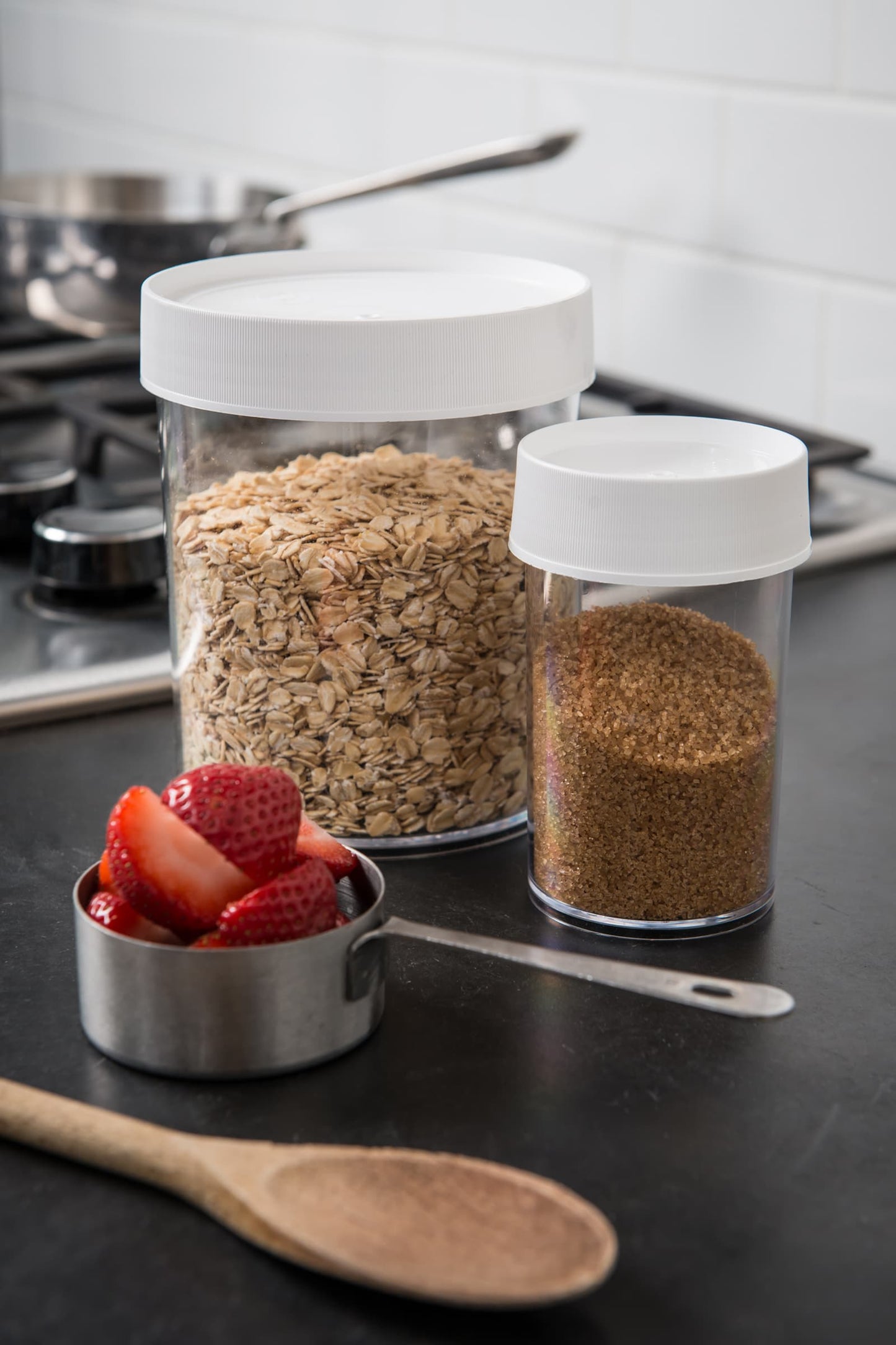 8oz Nalgene Stackable Storage Jars - Available in 4 sizes - US 9846